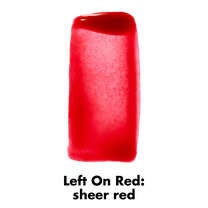 Sheer For It Blush Tint, Left on Red - sheer red